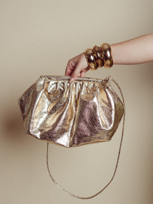 Handbag Multifunctional Metallic